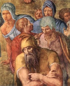 Martyrdom Of St Peter (detail) (12) — Michelangelo Buonarroti, High Renaissance