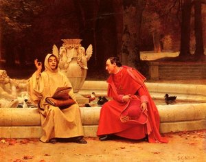 A Fine Point — Jehan Georges Vibert