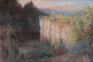 View Of A Gorge — Reginald Grenville Eves
