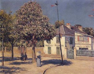 The Promenade At Argenteuil — Gustave Caillebotte