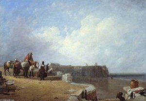 Dutch Coast Scene — Sir Augustus Wall Callcott, Romanticism
