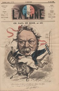 Caricature Of Charles Paul De Kock — André Gill