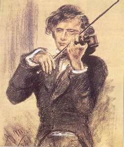 Joseph Joachim — Adolph Von Menzel