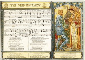 The Spanish Lady — Walter Crane