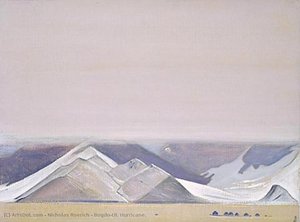 Bogdo-ul. Hurricane. — Nicholas Roerich