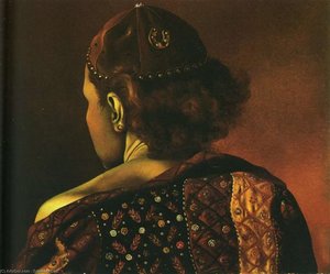 Geodesic Portrait Of Gala — Salvador Dalí