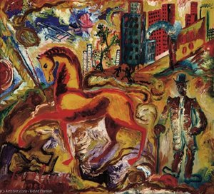 New York — David Davidovich Burliuk