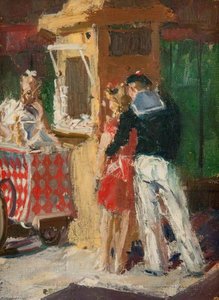 Meeting By The Kiosk — Leila Faithfull