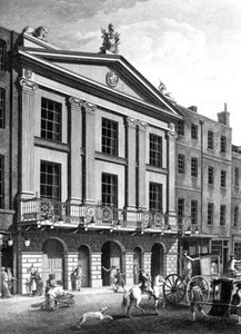 The Theatre Royal, Drury Lane, Engraved By Patrick — Robert Adam