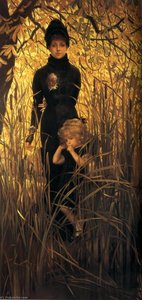 English Orphan — James Jaques Joseph Tissot, Academic Realism