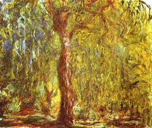 Weeping Willow — Claude Monet, Impressionism