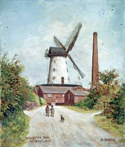 Willaston Mill, Wirral, 1903 — Harold Hopps