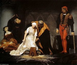 The Execution Of Lady Jane Grey — Hippolyte-paul Delaroche