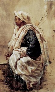 A Seated Zouave — Edwin Lord Weeks