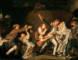 The Father's Curse: The Ungrateful Son — Jean-baptiste Greuze