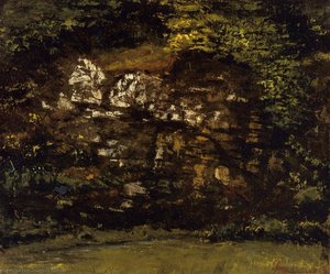 In The Woods — Gustave Courbet, Realism