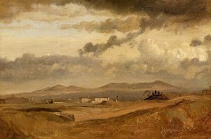 Rome - The Convent Of Sant'onofrio, On The Janiculum — Jean-baptiste-camille Corot