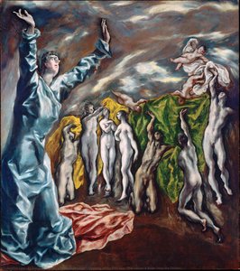 Opening Of The Fifth Seal (the Vision Of Saint John The Divine) — El Greco, Baroque