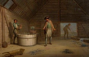 Lead Processing At Leadhills Washing The Ore — David Allan