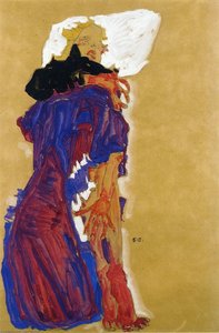 Reclining Girl On A Pillow — Egon Schiele