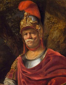 Man In Golden Helmet (mars) — Ferdinand Bol, Baroque