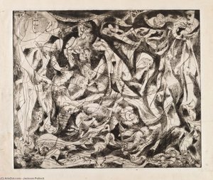 Untitled 14 — Paul Jackson Pollock, Abstract Expressionism