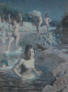 Les Baigneuses — Alphonse Etienne Dinet (nasreddine Dinet)