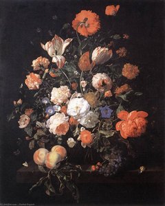 A Vase Of Flowers — Rachel Ruysch