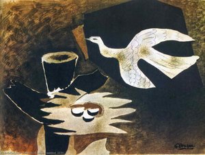 Untitled (3721) — Georges Braque, Cubist Composition