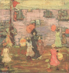 Telegraph Hill — Maurice Brazil Prendergast