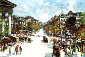 The Madeline and Rue Royal, Paris