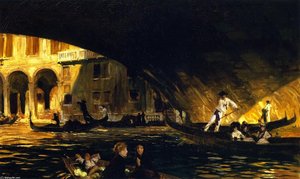 The Rialto, Venice — John Singer Sargent