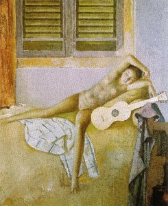 Naked On Guitar — Balthus