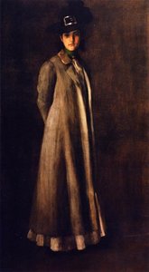 Portrait Of Miss D. (also Known As My Daughter Dieudonnee) — William Merritt Chase, Impressionism