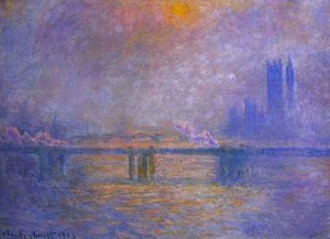 Charing Cross Bridge — Claude Monet, Impressionism
