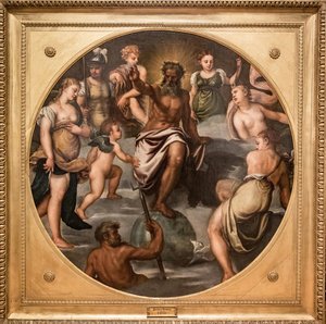 Mount Olympus — Polidoro Da Lanciano, High Renaissance