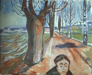 Mördaren I Gränden Munch Museum, Oslo — Edvard Munch