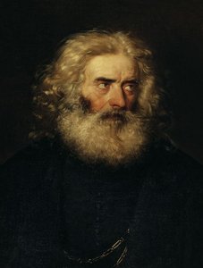 Study Of The Head Of A Bearded Man — Friedrich Ritter Von Amerling