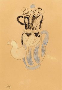 Design For Coffee Pot — Duncan Grant