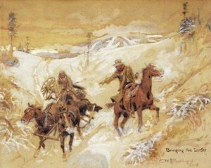Bringing The Doctor — Charles Marion Russell