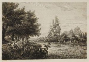 Near Choisy-le-roi — Charles-françois Daubigny