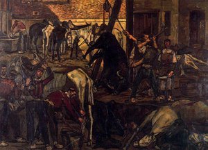 El Desolladero (patio De Caballos) — José Gutiérrez Solana