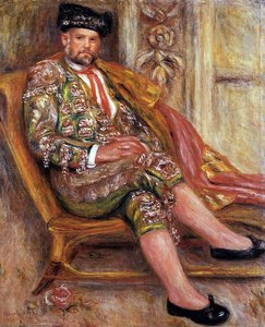 Ambroise Vollard Dressed As A Toreador — Pierre-auguste Renoir