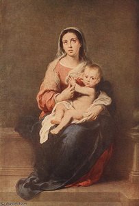 Madonna And Child — Bartolomé Esteban Murillo