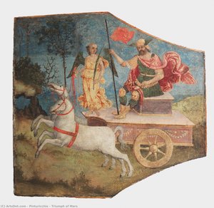 Triumph Of Mars — Pinturicchio