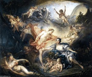 Apollo Revealing His Divinity Before The Shepherdess Isse