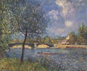 The Rowers — Alfred Sisley