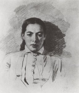 Portrait N. V. Yakunchikova — Vasily Dmitrievich Polenov