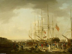 Cavalry Embarking At Blackwall — William Anderson