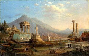 Vesuvius And Pompeii — Robert Seldon Duncanson